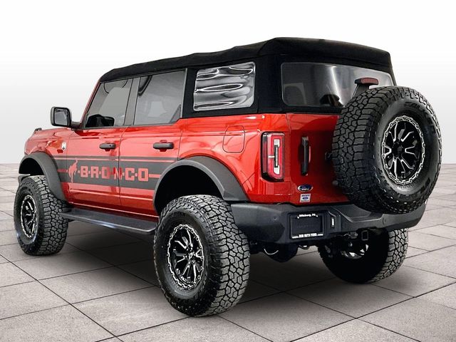 2022 Ford Bronco Big Bend Red at Klick Lewis Buick Chevrolet