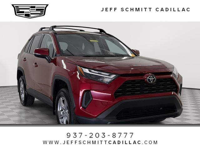 Red (Ruby Flare Pearl) 2025 Toyota RAV4 SUV / Crossover Front-Wheel Drive 8-Speed Automatic