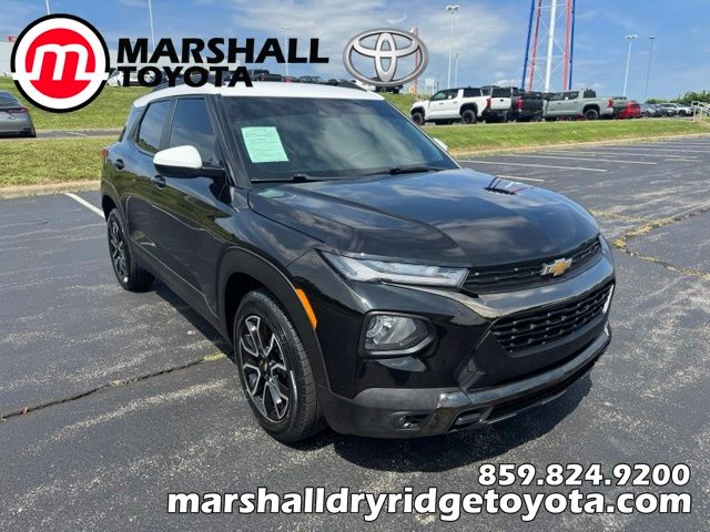 Mosaic Black Metallic 2021 Chevrolet Trailblazer SUV / Crossover Front-Wheel Drive Continuously Variable Transmission