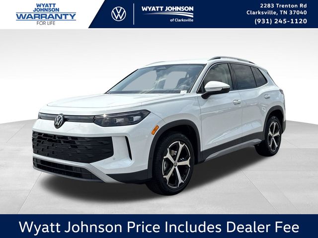 Pure White 2025 Volkswagen Tiguan SUV / Crossover Front-Wheel Drive 8-Speed Automatic
