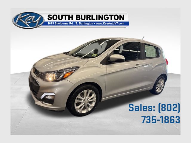 Silver Ice Metallic 2019 Chevrolet Spark 1LT FWD Hatchback Front-Wheel Drive Continuously Variable Transmission