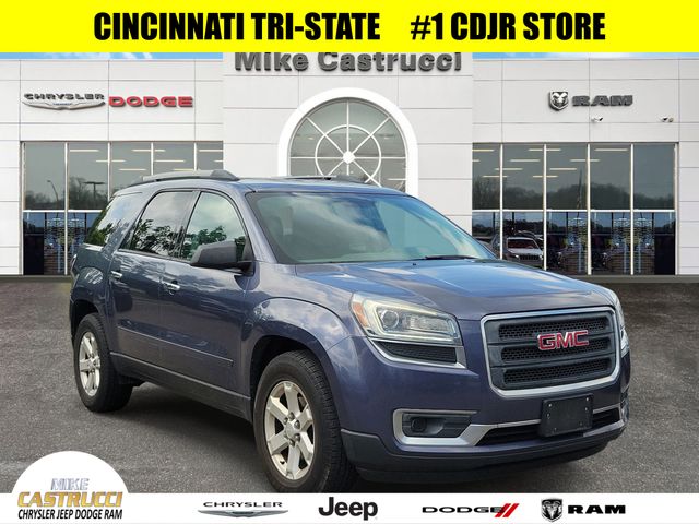 Atlantis Blue Metallic 2014 GMC Acadia SLE-1 FWD SUV / Crossover Front-Wheel Drive 6-Speed Automatic