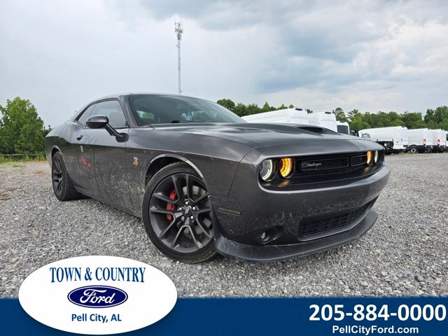 Gray (Granite Pearlcoat) 2021 Dodge Challenger Coupe Rear-Wheel Drive 8-Speed Automatic