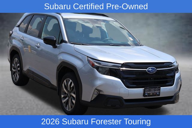 Ice Silver Metallic 2026 Subaru Forester SUV / Crossover All-Wheel Drive Continuously Variable Transmission