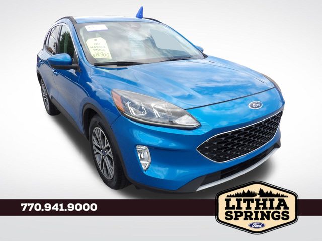 Blue Metallic 2020 Ford Escape SUV / Crossover Front-Wheel Drive 8-Speed Automatic