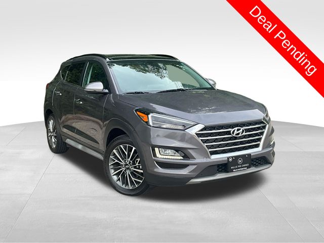 Gray (Magnetic Force) 2021 Hyundai Tucson SUV / Crossover All-Wheel Drive 6-Speed Automatic