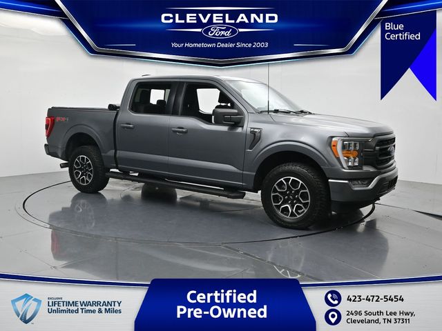 Gray Metallic 2023 Ford F-150 Pickup Truck Four-Wheel Drive Automatic