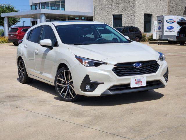 Crystal White Pearl 2024 Subaru Impreza Wagon All-Wheel Drive Continuously Variable Transmission