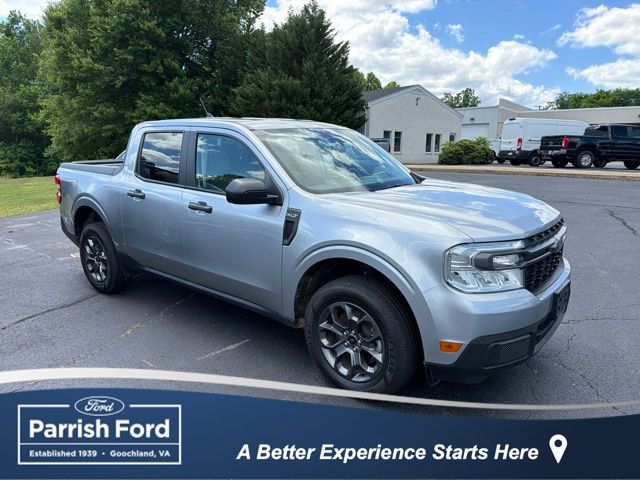 Iconic Silver Metallic 2024 Ford Maverick Pickup Truck Front-Wheel Drive Continuously Variable Transmission