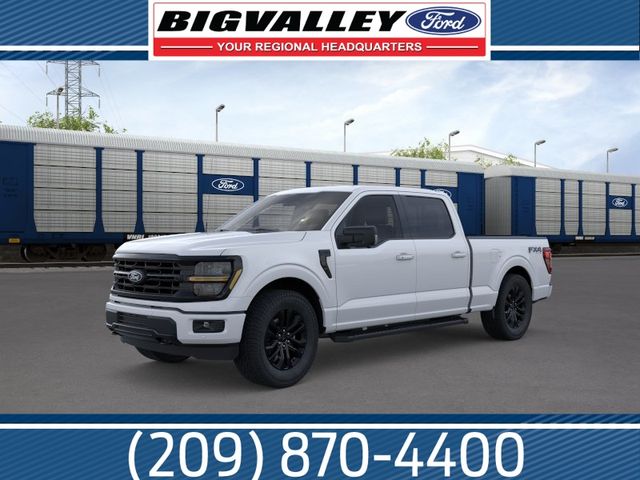 Oxford White 2026 Ford F-150 XLT SuperCrew 4WD Pickup Truck Four-Wheel Drive Automatic