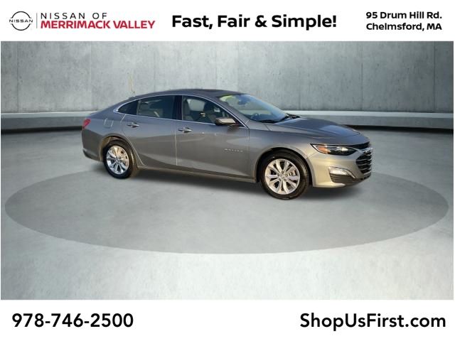 Sterling Gray Metallic 2024 Chevrolet Malibu Sedan Front-Wheel Drive Continuously Variable Transmission