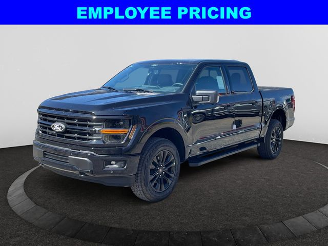 Black 2026 Ford F-150 XLT SuperCrew 4WD Pickup Truck Four-Wheel Drive Automatic