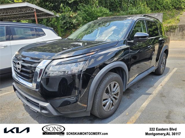 Super Black 2024 Nissan Pathfinder SUV / Crossover Front-Wheel Drive 9-Speed Automatic
