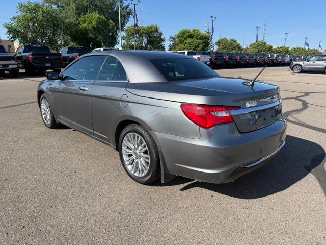 2013 Tungsten Metallic Clearcoat Chrysler 200 Limited FWD Convertible