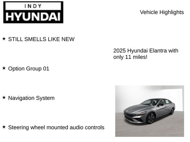 Used 2025 Hyundai Elantra Hybrid For Sale in Indianapolis, IN