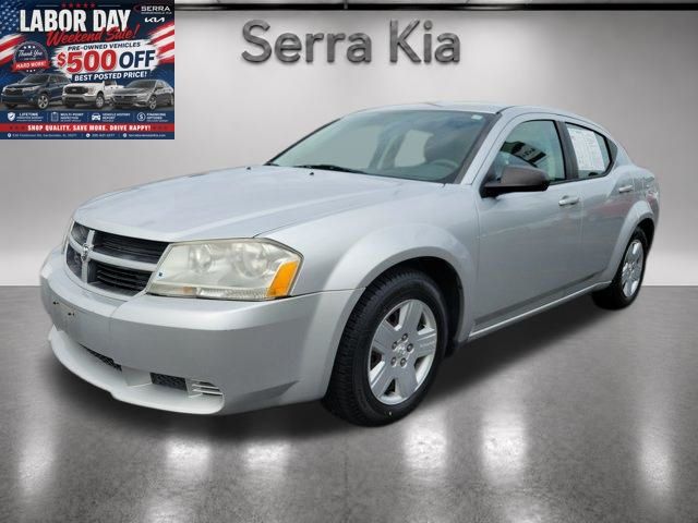 Bright Silver Metallic Clearcoat 2008 Dodge Avenger Sedan Front-Wheel Drive 4-Speed Automatic
