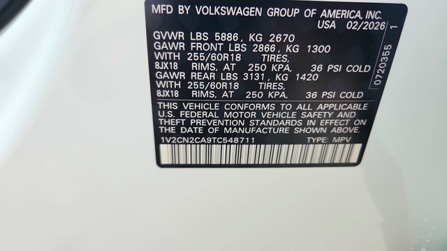 2026 Volkswagen Atlas