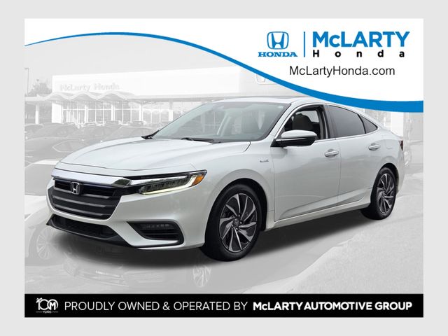 Platinum White Pearl 2021 Honda Insight Sedan Front-Wheel Drive Continuously Variable Transmission