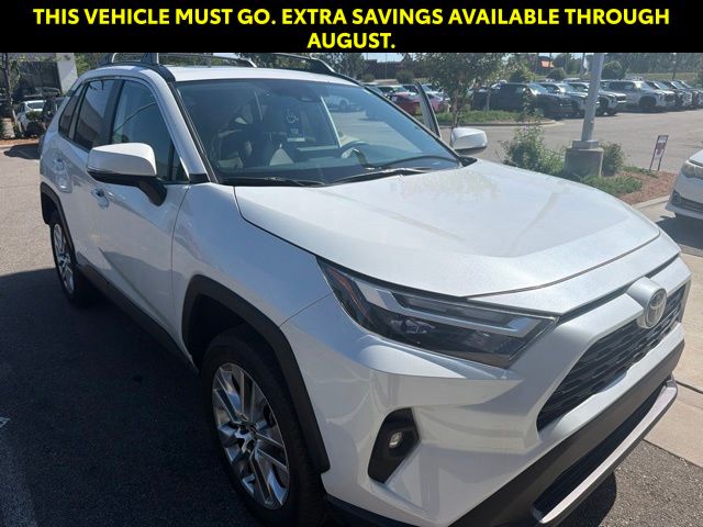 White 2025 Toyota RAV4 SUV / Crossover All-Wheel Drive 8-Speed Automatic