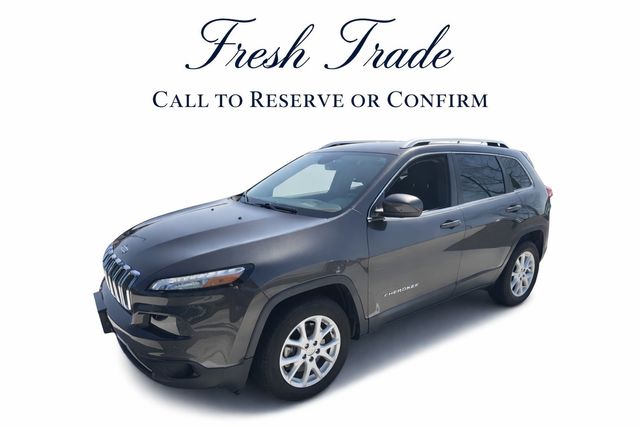 Gray (Granite Crystal Metallic Clearcoat) 2015 Jeep Cherokee Latitude FWD SUV / Crossover Front-Wheel Drive 9-Speed Automatic