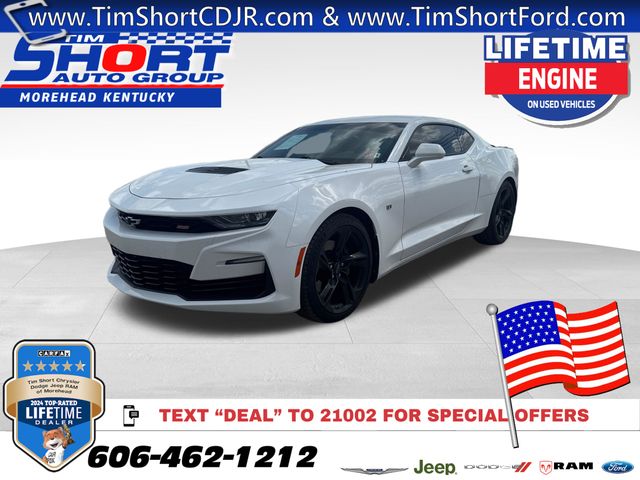 Summit White 2022 Chevrolet Camaro 1SS Coupe RWD Coupe Rear-Wheel Drive 6-Speed Manual