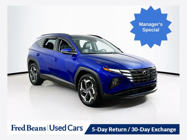 Intense Blue 2024 Hyundai Tucson SUV / Crossover All-Wheel Drive 8-Speed Automatic