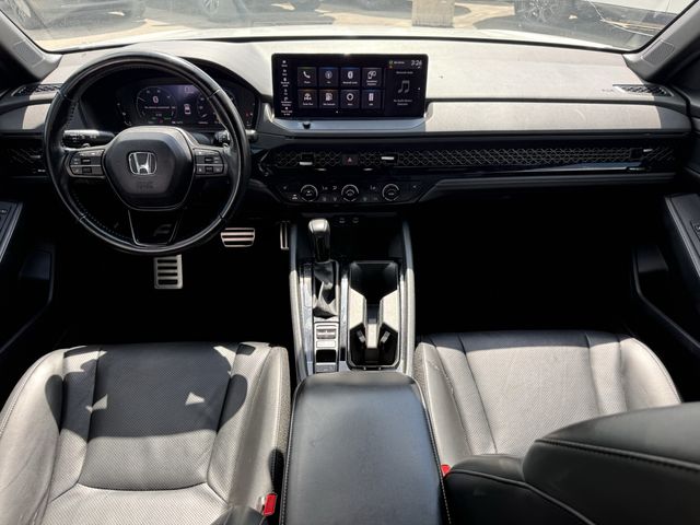 2024 Honda Accord Hybrid Sport-L White at DeMontrond Gulf Freeway