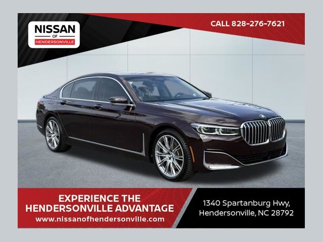 Burgundy Red Metallic 2020 BMW 7 Series 750i xDrive AWD Sedan All-Wheel Drive 8-Speed Automatic