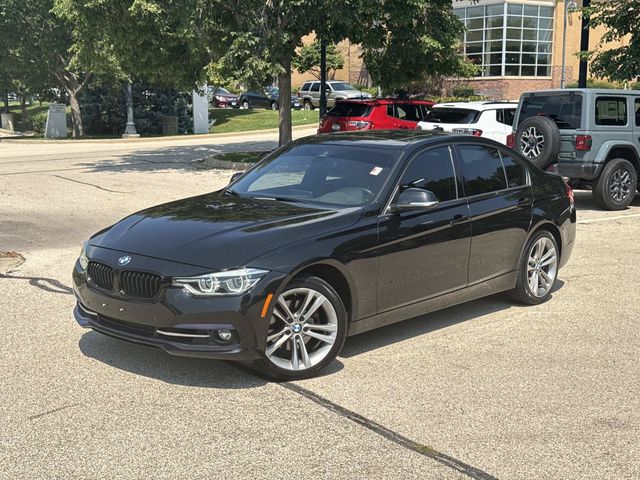 Black Sapphire Metallic 2016 BMW 3 Series Sedan All-Wheel Drive 8-Speed Automatic