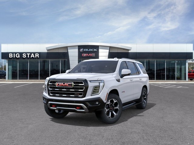 2026 GMC Yukon AT4 White at Big Star Chrysler Jeep Dodge Ram 