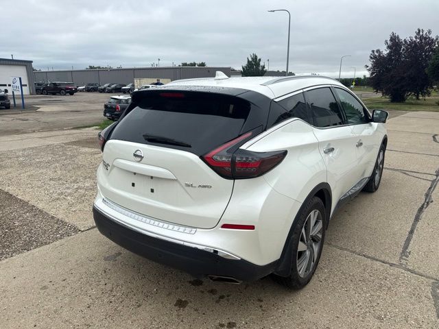 2020 Pearl White Nissan Murano SL AWD SUV