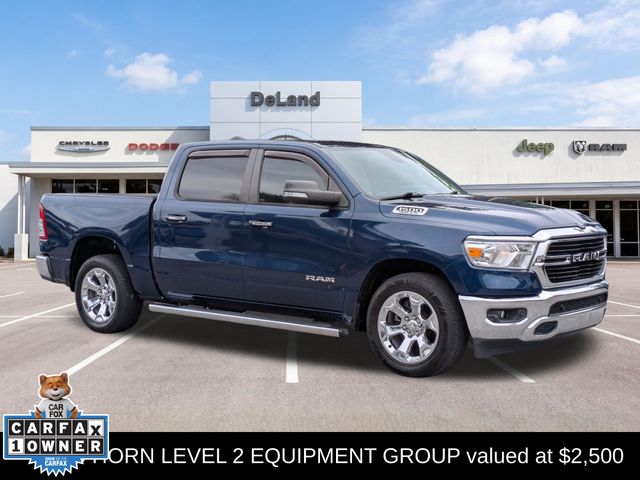 Patriot Blue Pearlcoat 2020 RAM 1500 Pickup Truck 8-Speed Automatic