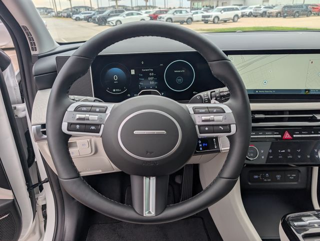 2026 Hyundai Tucson Limited White at DeMontrond Gulf Freeway