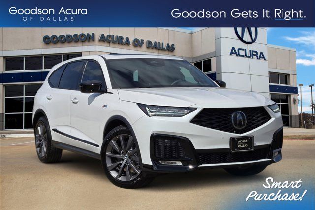 Platinum White Pearl 2025 Acura MDX SH-AWD with A-SPEC Package SUV / Crossover All-Wheel Drive Automatic