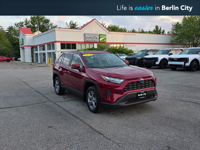 Red (Ruby Flare Pearl) 2024 Toyota RAV4 Hybrid SUV / Crossover All-Wheel Drive Continuously Variable Transmission