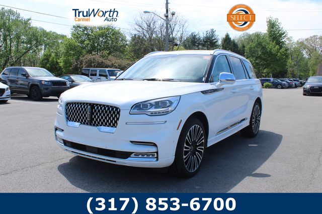 White 2021 Lincoln Aviator Black Label AWD SUV / Crossover All-Wheel Drive Automatic