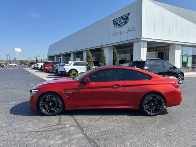 Sakhir Orange II Metallic 2018 BMW M4 Coupe RWD Coupe Rear-Wheel Drive 7-Speed Automatic