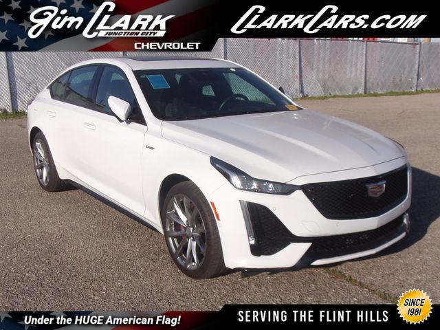 Summit White 2024 Cadillac CT5 V-Series AWD Sedan All-Wheel Drive Automatic