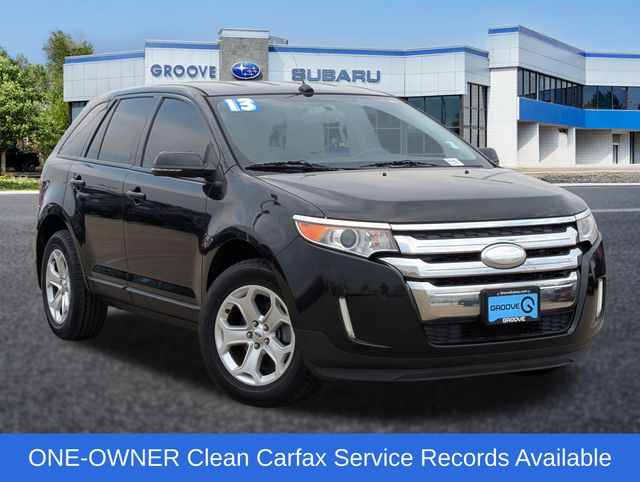 Tuxedo Black Metallic 2013 Ford Edge SEL AWD SUV / Crossover All-Wheel Drive 6-Speed Automatic