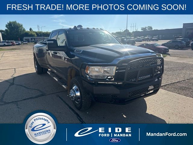 Patriot Blue Pearlcoat 2024 RAM 3500 Pickup Truck Four-Wheel Drive 6-Speed Automatic