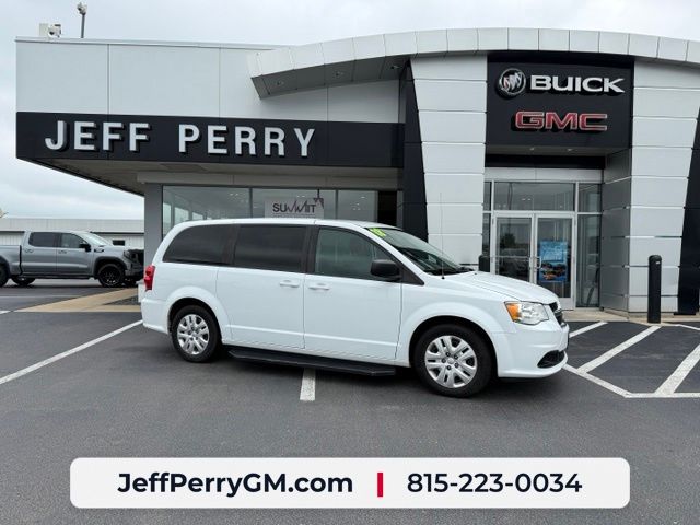White Knuckle Clearcoat 2018 Dodge Grand Caravan Minivan Front-Wheel Drive 6-Speed Automatic