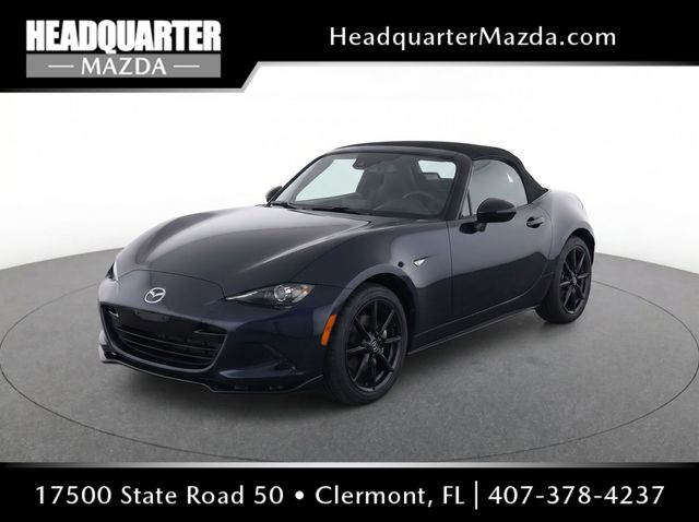 Jet Black Mica 2026 Mazda MX-5 Miata Convertible Rear-Wheel Drive 6-Speed Manual