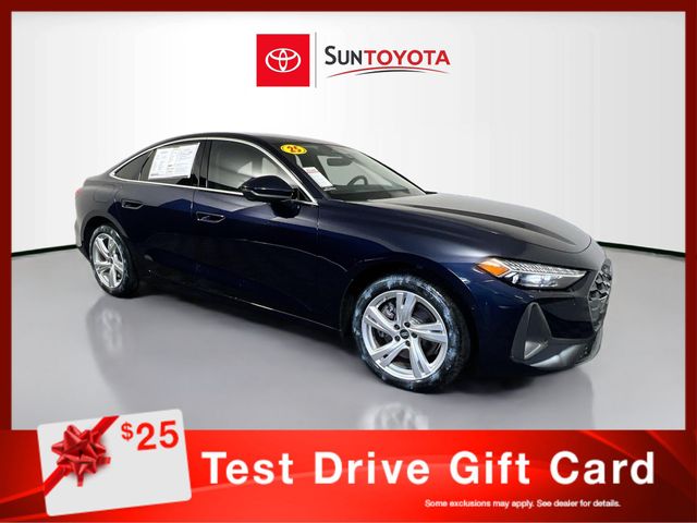 Blue Metallic 2025 Audi A5 Sedan All-Wheel Drive 7-Speed Automatic