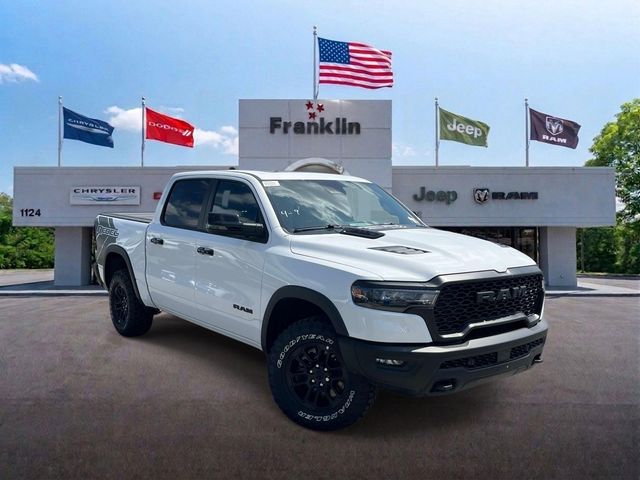 Bright White Clearcoat 2026 RAM 1500 Pickup Truck Four-Wheel Drive 8-Speed Automatic
