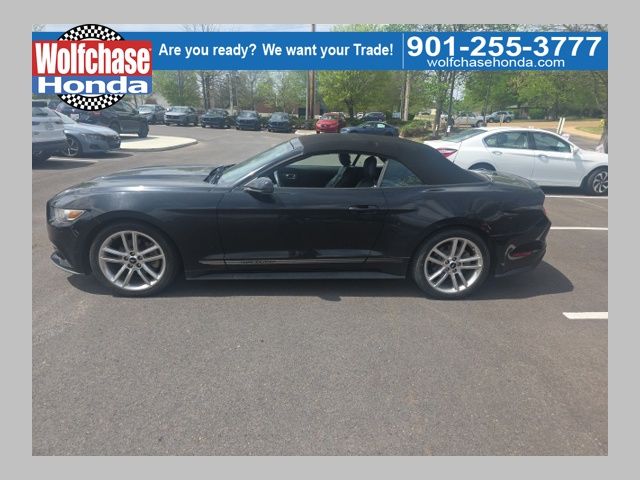 Shadow Black 2017 Ford Mustang EcoBoost Premium Convertible RWD Convertible Rear-Wheel Drive 6-Speed Automatic