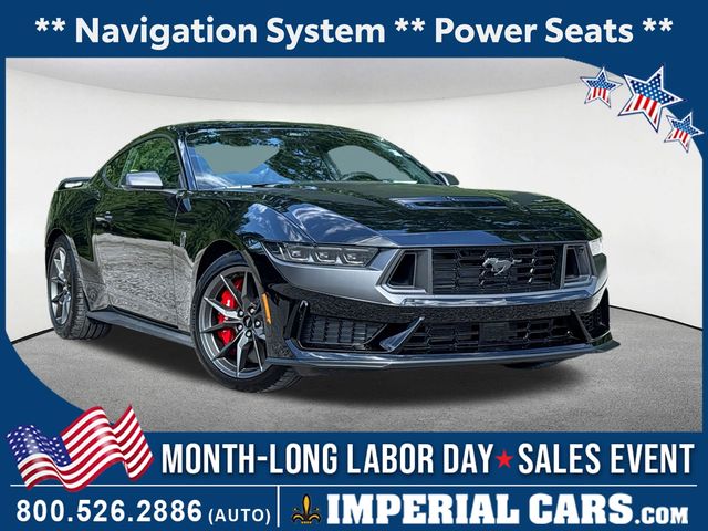 Shadow Black 2025 Ford Mustang Coupe Rear-Wheel Drive Automatic