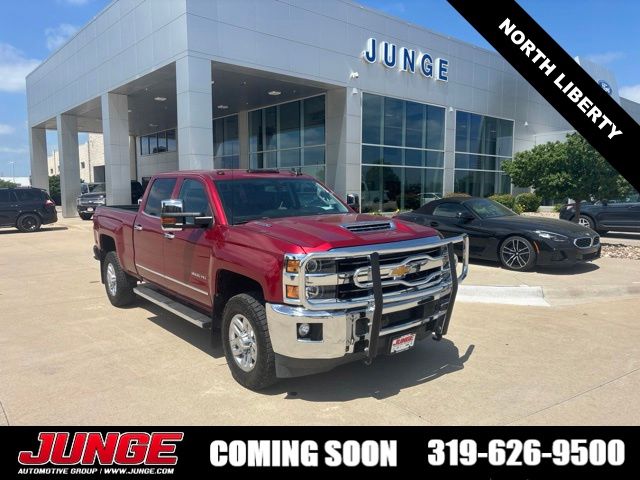 Cajun Red Tintcoat 2018 Chevrolet Silverado 3500HD Pickup Truck Four-Wheel Drive 6-Speed Automatic