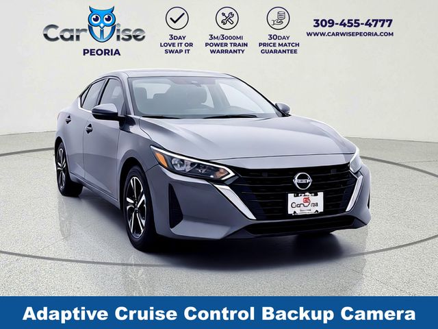 Gray (Gun Metallic) 2024 Nissan Sentra SV FWD Sedan Front-Wheel Drive Continuously Variable Transmission