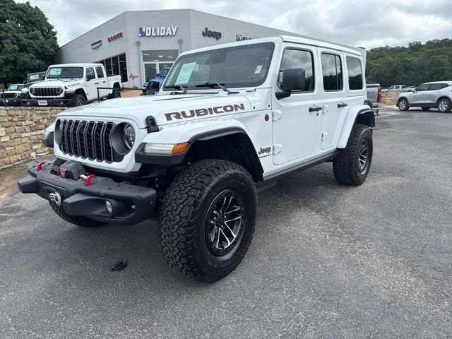 Bright White Clearcoat 2026 Jeep Wrangler Rubicon X 4-Door 4WD SUV / Crossover Four-Wheel Drive 8-Speed Automatic