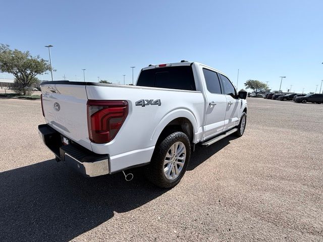 2024 Ford F-150 Lariat White at Brown Honda